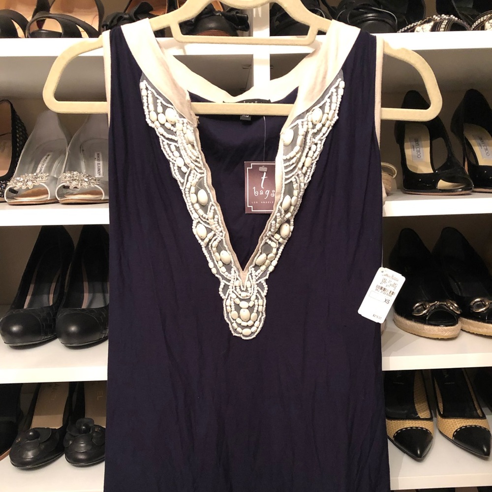 Brand new tags T bags beaded dress